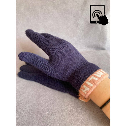 фото Перчатки kim lin, размер 18-20, синий