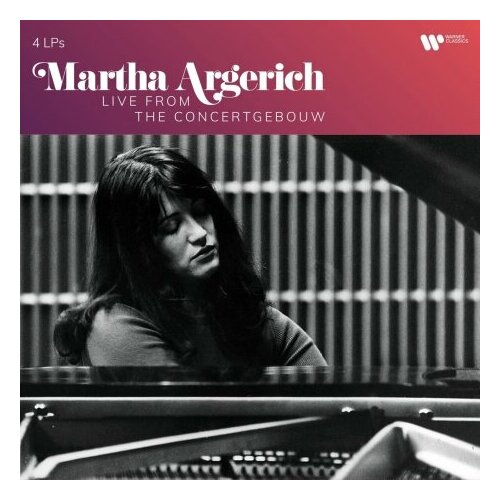 Виниловые пластинки, Warner Classics, MARTHA ARGERICH - Live From The Concertgebouw (4LP) виниловая пластинка martha argerich live from the concertgebouw бенефис бах шопен барток прокофьев равель