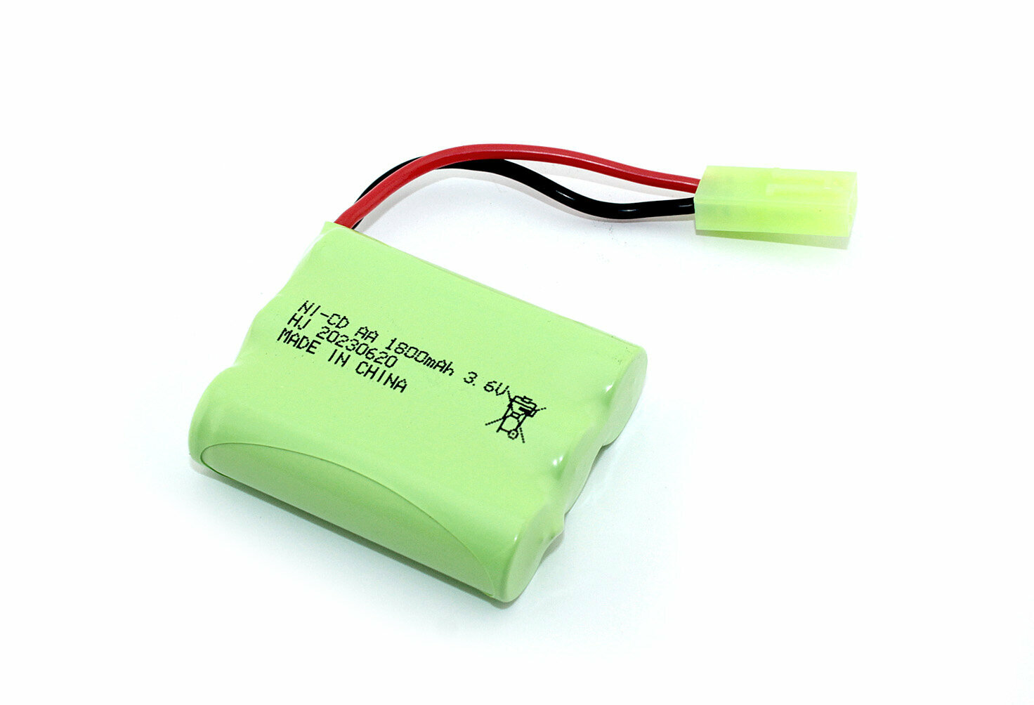 Аккумулятор Ni-Cd 3.6V 1800mah AA Flatpack разъем Tamiya plug