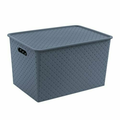 Корзина для хранения Береста 14,0 л 350*245*205 с/кр сирень