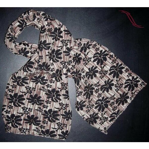 фото Шарф vista,150х30 см, бежевый