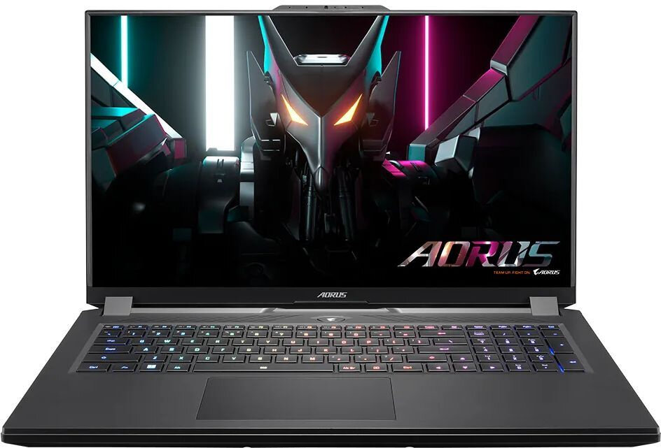 Ноутбук Gigabyte Aorus 17H BXF, 17.3", IPS, Intel Core i7 13700H, DDR5 16ГБ, SSD 1024ГБ, NVIDIA GeForce RTX 4080 для ноутбуков 12ГБ, черный (bxf-74kz554sh)