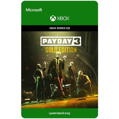 Игра PAYDAY 3 Gold Edition для Xbox Series XS Турция электронный ключ 3609₽