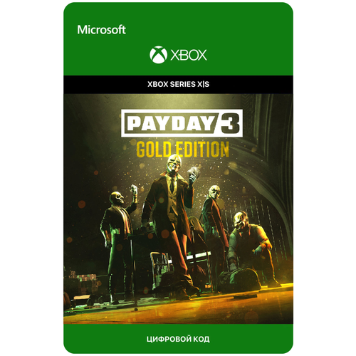 Игра PAYDAY 3: Gold Edition для Xbox Series X|S (Турция), электронный ключ