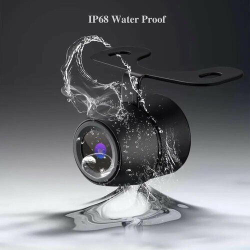 Камера заднего вида для парковки водонепроницаемая TS-CAV15 Камера заднего вида для иномарок и отечественных авто 980₽