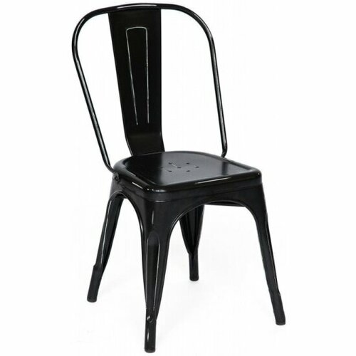 Стул обеденный SECRET DE MAISON Loft Chair, каркас/сиденье металл, черный/black vintage