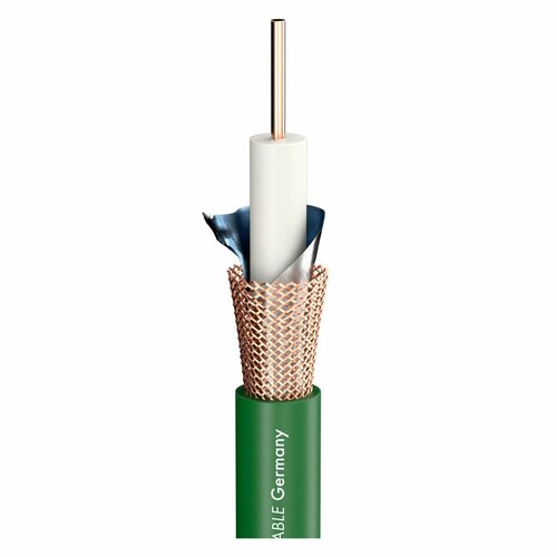 Кабель коаксиальный в нарезку Sommer Cable 600-0234 SC-Vector Plus RCB 1.6L/7.0 Green, 1 м