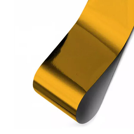 фото E.Mi, Фольга глянцевая Медно-желтая 1,5 м