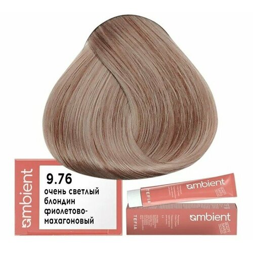 Tefia Ambient Крем-краска для волос AMBIENT 9.76, Tefia, Объем 60 мл оксид для краски для волос ambient tefia 9% 60мл