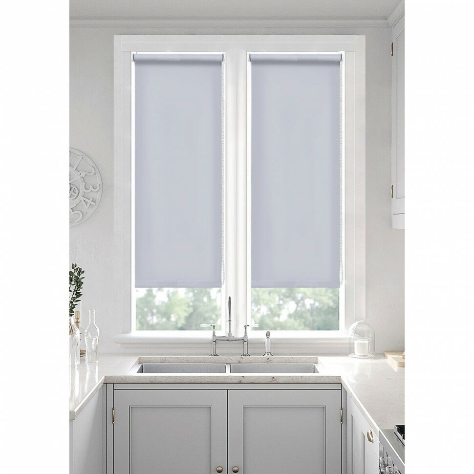 фото Жалюзи мини-Ролло 48*160 Лайт серый