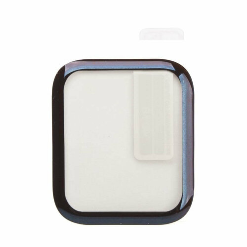 Защитное стекло для Apple Watch 4 COTEetCI 4D Steel Film Full Glue Glass 44 мм (черный)