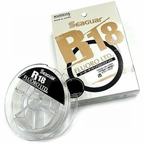 фото Kureha, монолеска r18 fluoro ltd, 100м, 0.3, 0.090мм, 1lb, 0.5кг seaguar