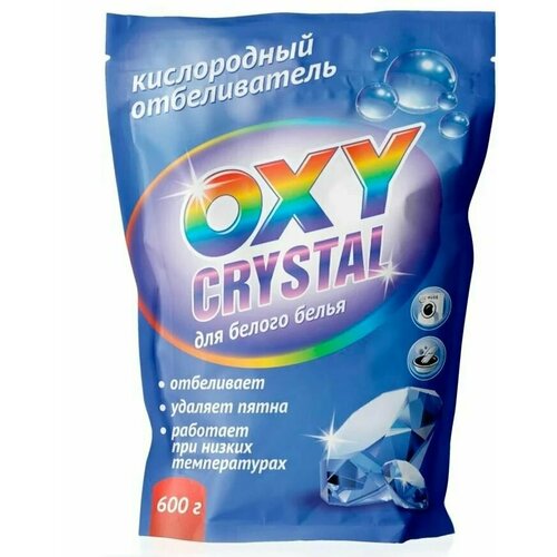 Selena Отбеливатель универсальный Oxy crystal, для разноцветных тканей, 600 г