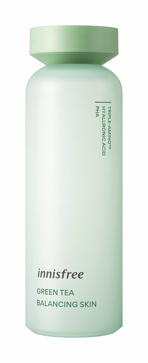 Балансирующий тоник с экстрактом зеленого чая Innisfree Green Tee Balancing Skin 200 мл .