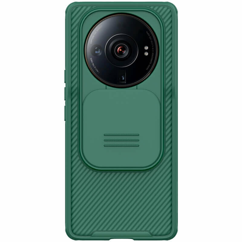 Накладка Nillkin Cam Shield Pro пластиковая для Xiaomi Mi 12S Ultra Green (зеленая)