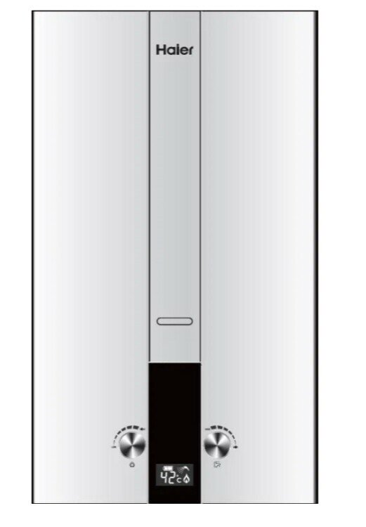 Водонагреватель газовый, проточный, JSD 20-10D, цвет-белый