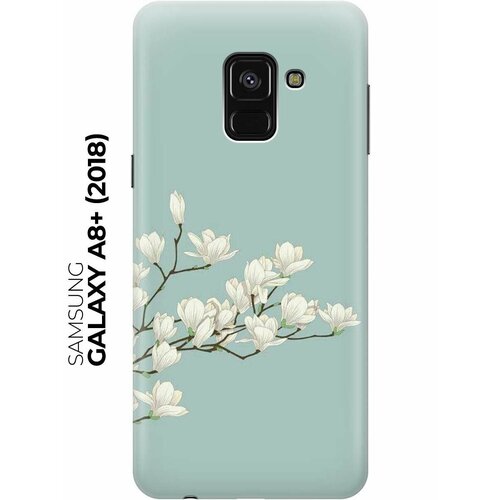 RE: PAЧехол - накладка ArtColor для Samsung Galaxy A8+ (2018) с принтом Сакура на голубом re paчехол накладка artcolor для samsung galaxy s9 plus с принтом сакура на голубом