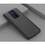 Чехол-бампер MyPads со встроенной усиленной батарей-аккумулятором повышенной расширенной ёмкости 6800mAh для Oppo Reno 2 черный - изображение