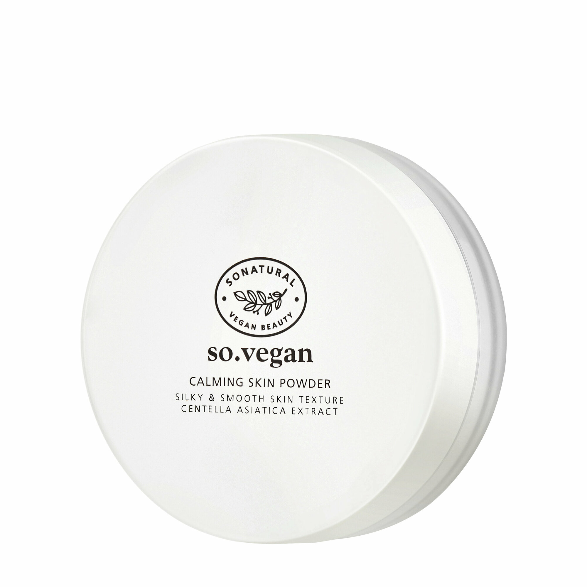 So Natural Прозрачная фиксирующая пудра для лица So Vegan Calming Skin Powder 8 гр