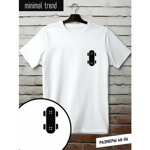 фото Футболка, размер m, белый нет бренда