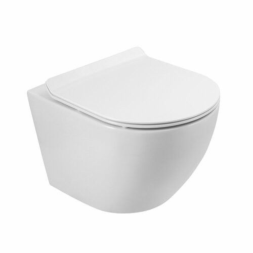 Унитаз подвесной безободковый BelBagno SFERA-TOR BB046CH-TOR