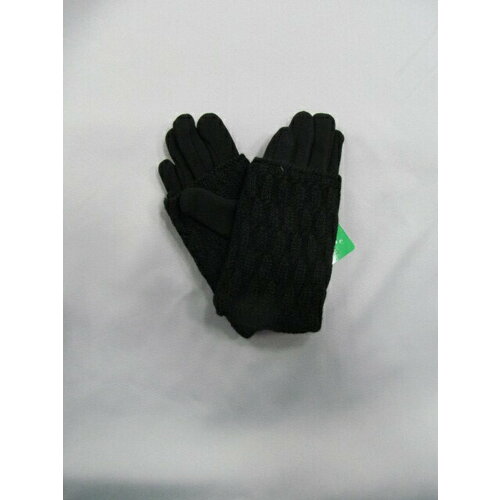 Перчатки, демисезон/зима, размер OneSize, черный