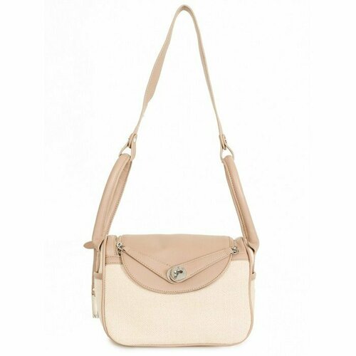 фото Сумка кросс-боди via de gloss, бежевый