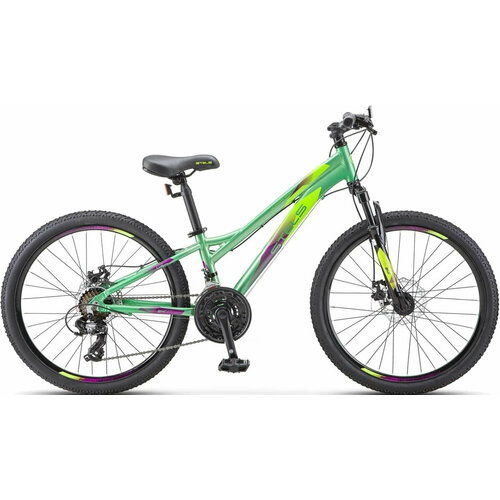 Велосипед STELS Navigator-460 MD 24 K010 LU092699 LU090098 11 Зелёный 2021 3665000₽