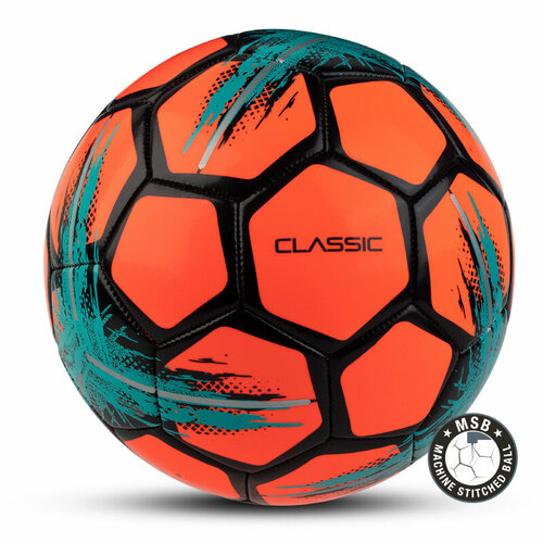 Мяч для футбола SELECT Classic V22 Blue/Orange 815320-229, 5 mяч футбольный детский красный