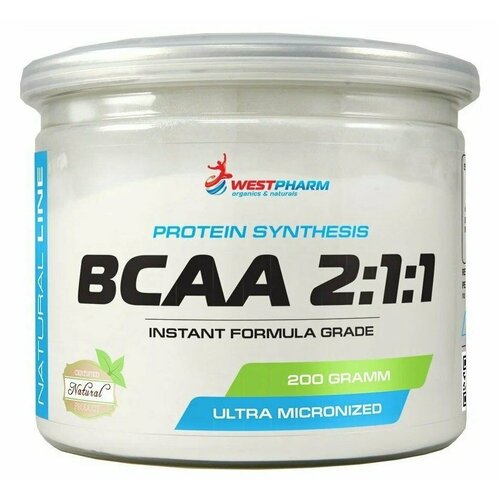 фото Westpharm natural line bcaa 2:1:1 (200г)