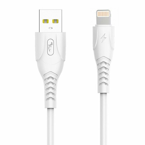 Дата-кабель USB универсальный Lightning SKYDOLPHIN S08L (белый) кабель usb apple lightning skydolphin s08l черный 1 шт