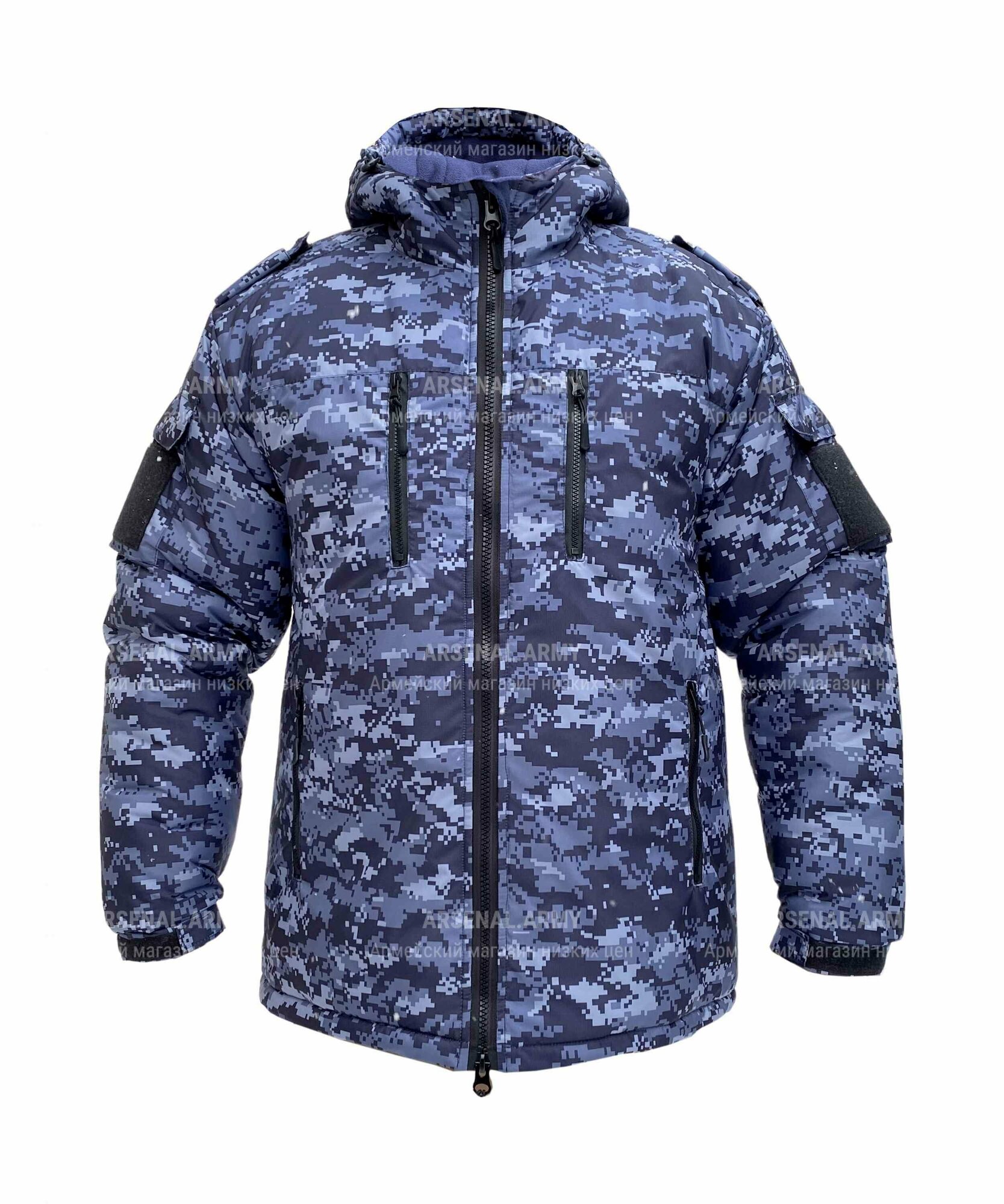 Куртка Росгвардия точка синяя с подстежкой (52 - 54 / 176 - 182)