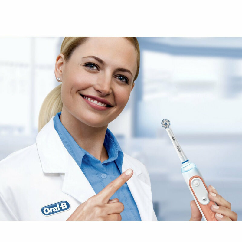 Электрическая зубная щетка Oral-B/Орал-Би Genius X розовое золото BRAUN GmbH - фото №17
