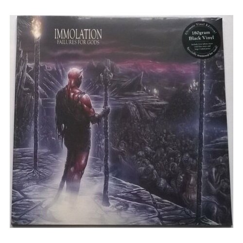 Виниловые пластинки, Metal Blade Records, IMMOLATION - Failures For Gods (LP)