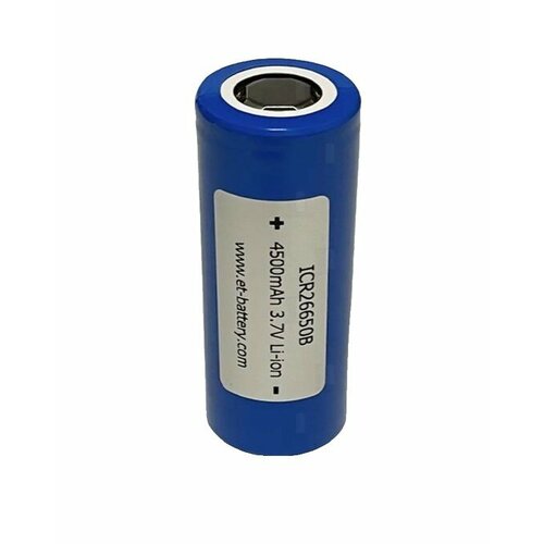 Аккумулятор ICR26650B 26.5*65.0, 4500mAh, Li-Ion