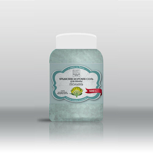 Соль морская для ванн Полынь 500г Крымская Линия 307₽