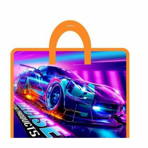 Папка школьная для тетрадей А4 на молнии с ручками 