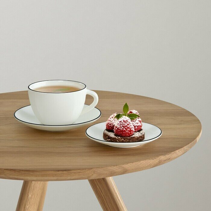 ASA Selection Тарелка десертная à table ligne noire, 14,5 см белый 14.5 см - фото №13