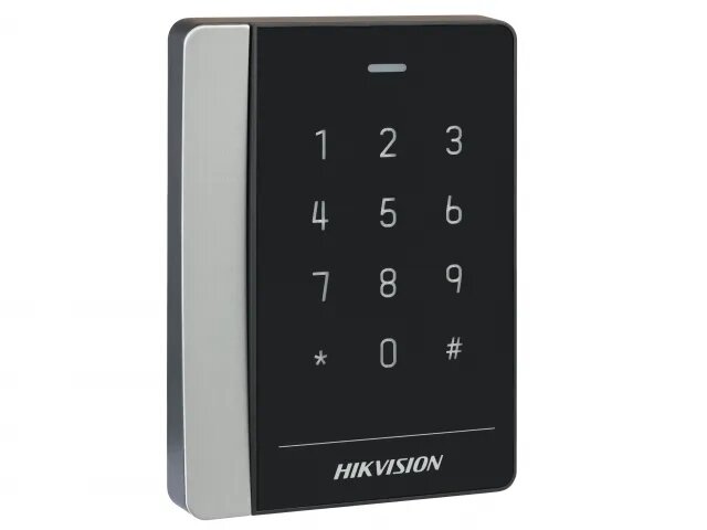 Считыватель Mifare карт с сенсорной клавиатурой (DS-K1102AMK) | код. 302917360 | Hikvision ( 1шт. )