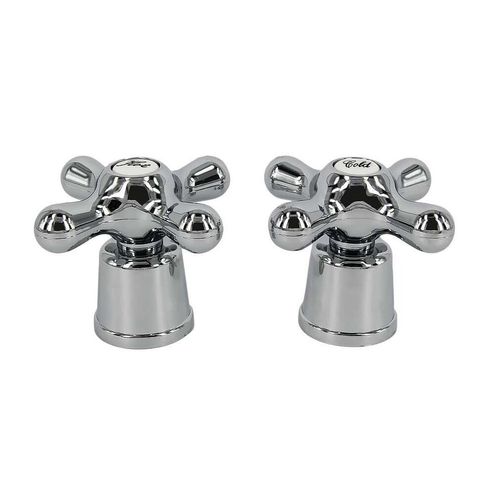 фото Комплект маховиков металл.УНИВЕРСАЛЬНЫЙ 7х7 квадрат, 8х24 Крест (пара), MP-У