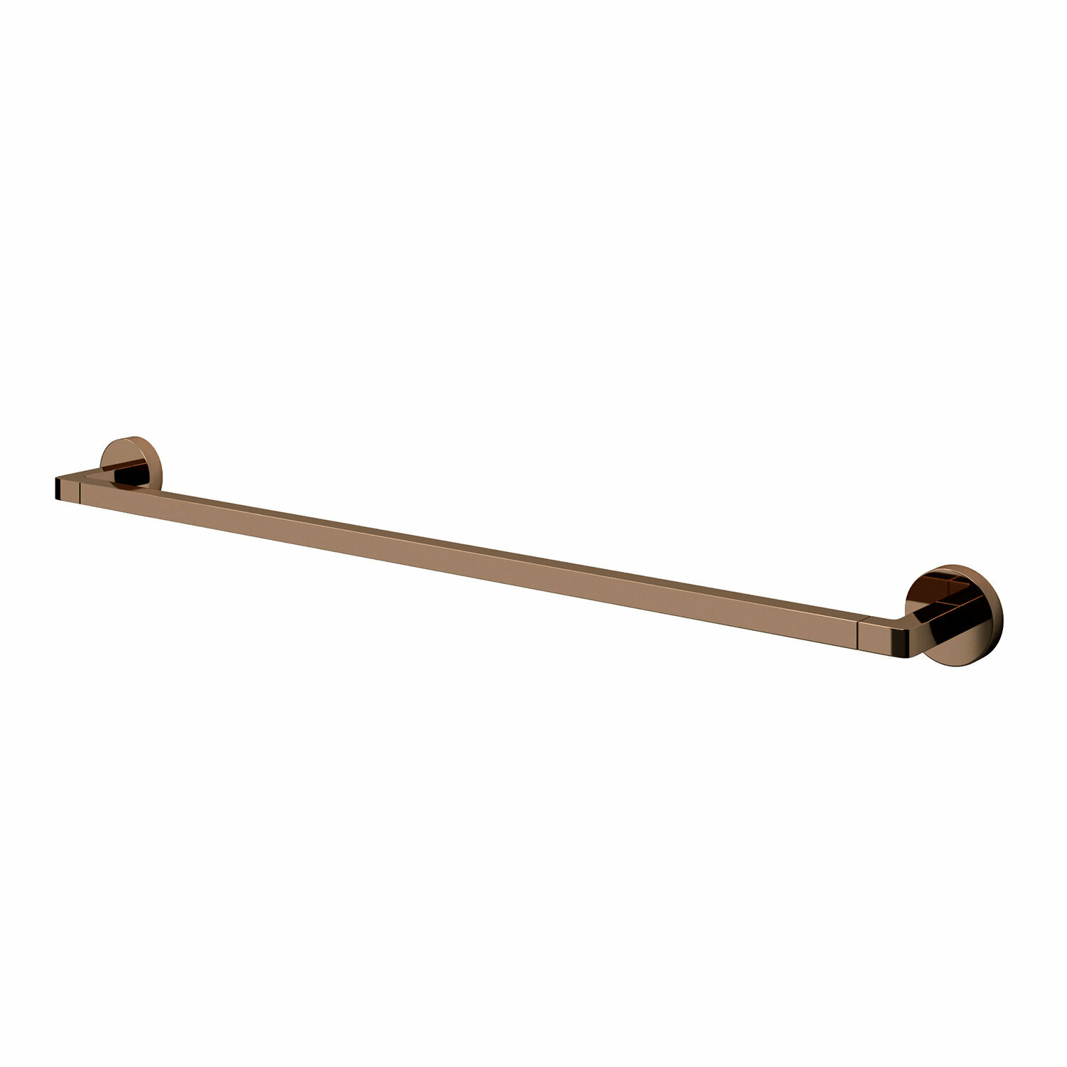 Держатель полотенец одинарный WasserKRAFT Asphe (K-77730) розовое золото