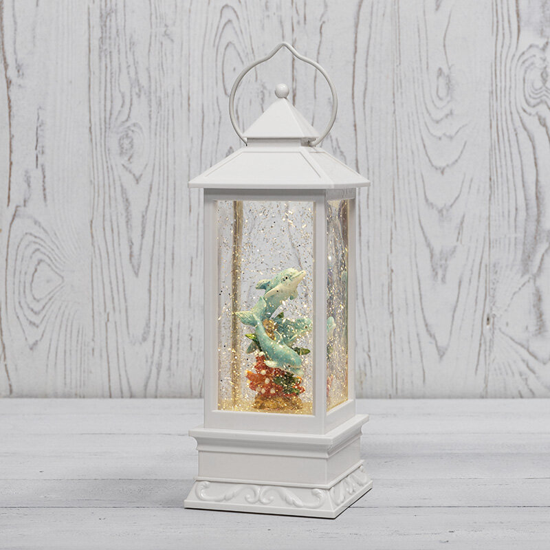 Декоративный светильник Дельфины с конфетти, USB NEON-NIGHT 1 шт арт. 501-173