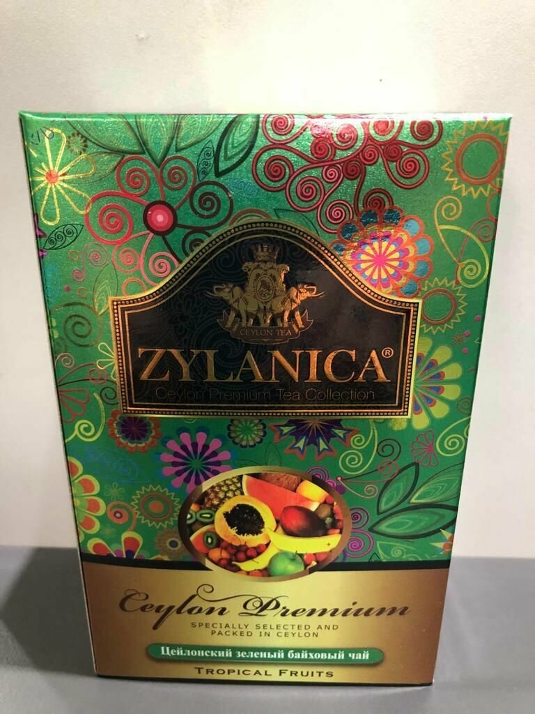 Чай ZYLANICA Pure Ceylon Tea Forest Berries Лесные ягоды черный 100 г - фотография № 5