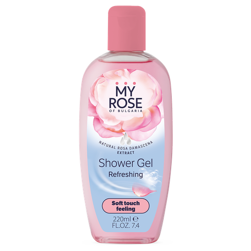 My Rose of Bulgaria Гель для душа Shower Gel 220 мл 1 шт гель для душа с дозатором rose of bulgaria 230 мл