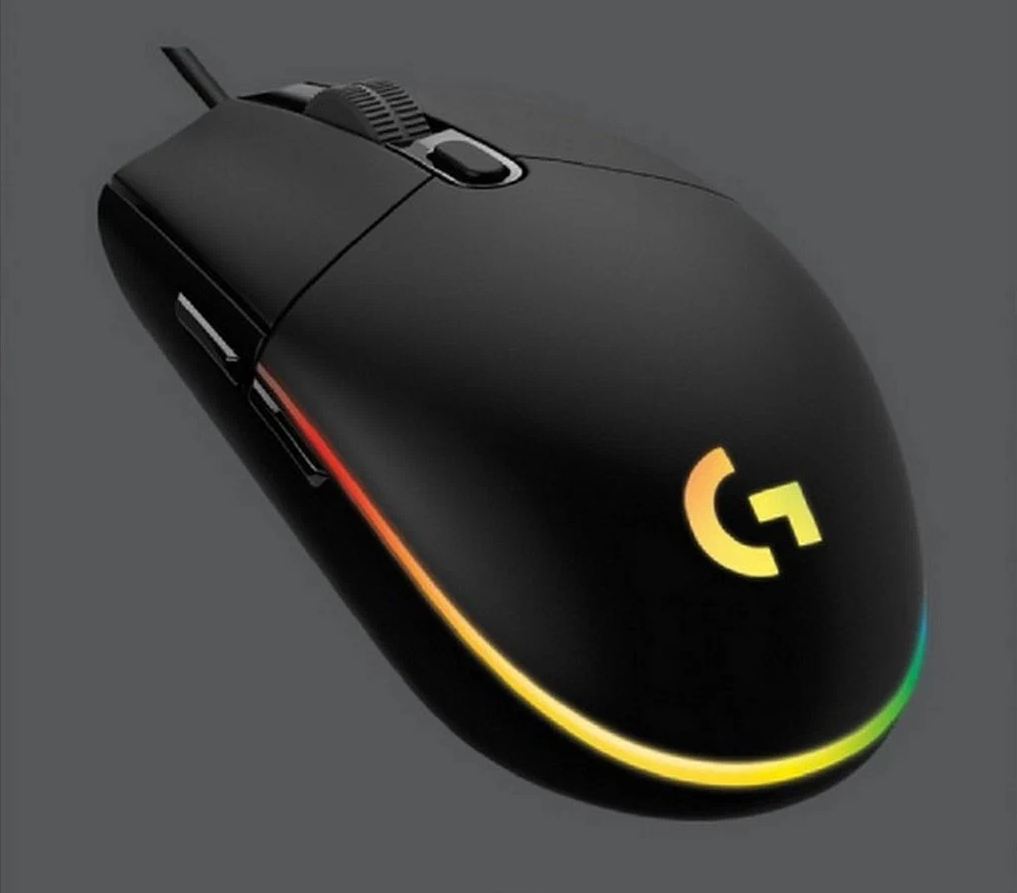 Игровая мышь Logitech G G102 Lightsync, черный