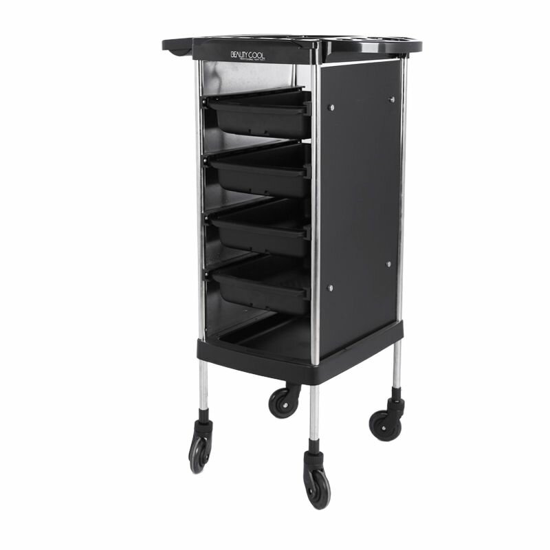 фото Тележка парикмахерская черная Т16-2