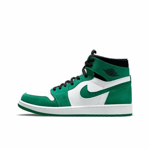 Кроссовки NIKE Air Jordan 1 Zoom Air CMFT, полнота D, размер 9.5US /8.5UK / 43EUR / 27.5 см, зеленый, белый