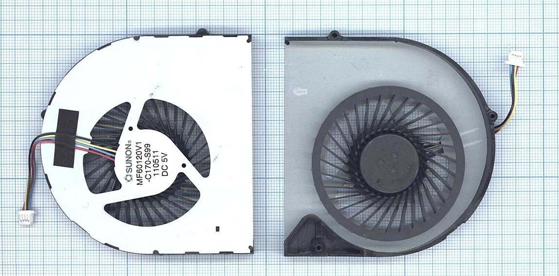 Вентилятор (кулер) для Acer DFS541105FC0T FB02