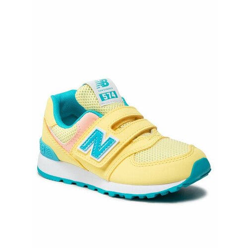 фото Кроссовки new balance, размер eu 32, желтый