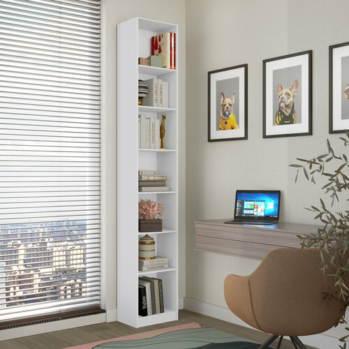 Стеллаж IKEA 09 40х28х237 белый 7390₽